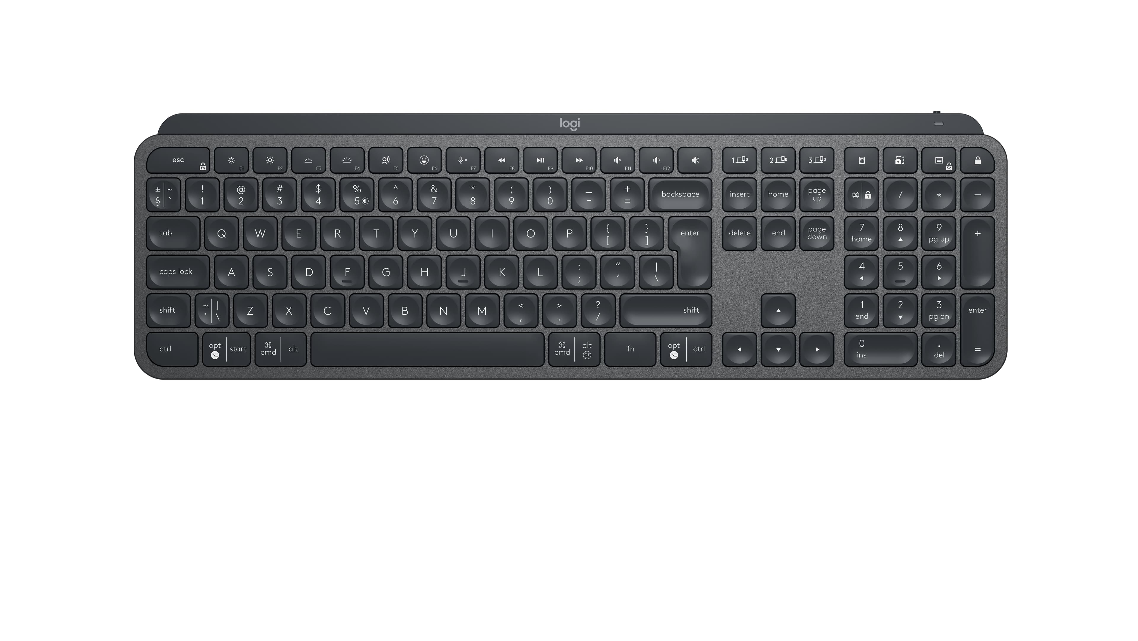 Logitech MX Keys | 920-010251 | Tastatur - hinterleuchtet