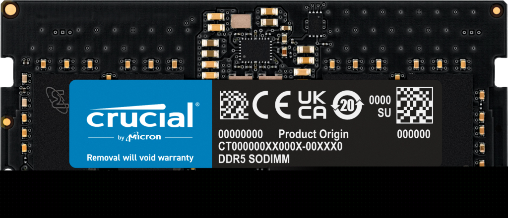 Crucial SO-DIMM 8GB | ct8g56c46s5 | DDR5-5600 - CL46-45-45