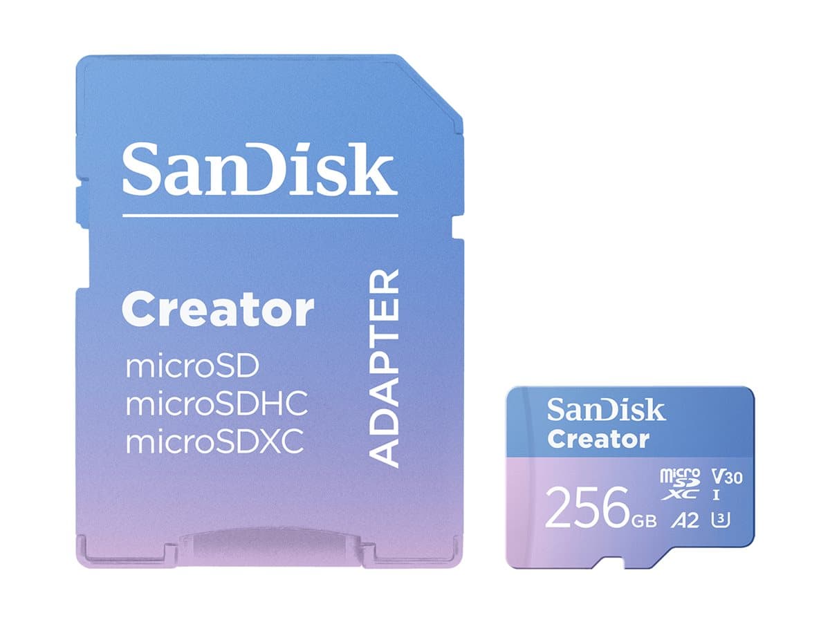 SanDisk Creator | sdsqxav-256g-gn6ms | Flash-Speicherkarte (microSDXC-an-SD-Adapter