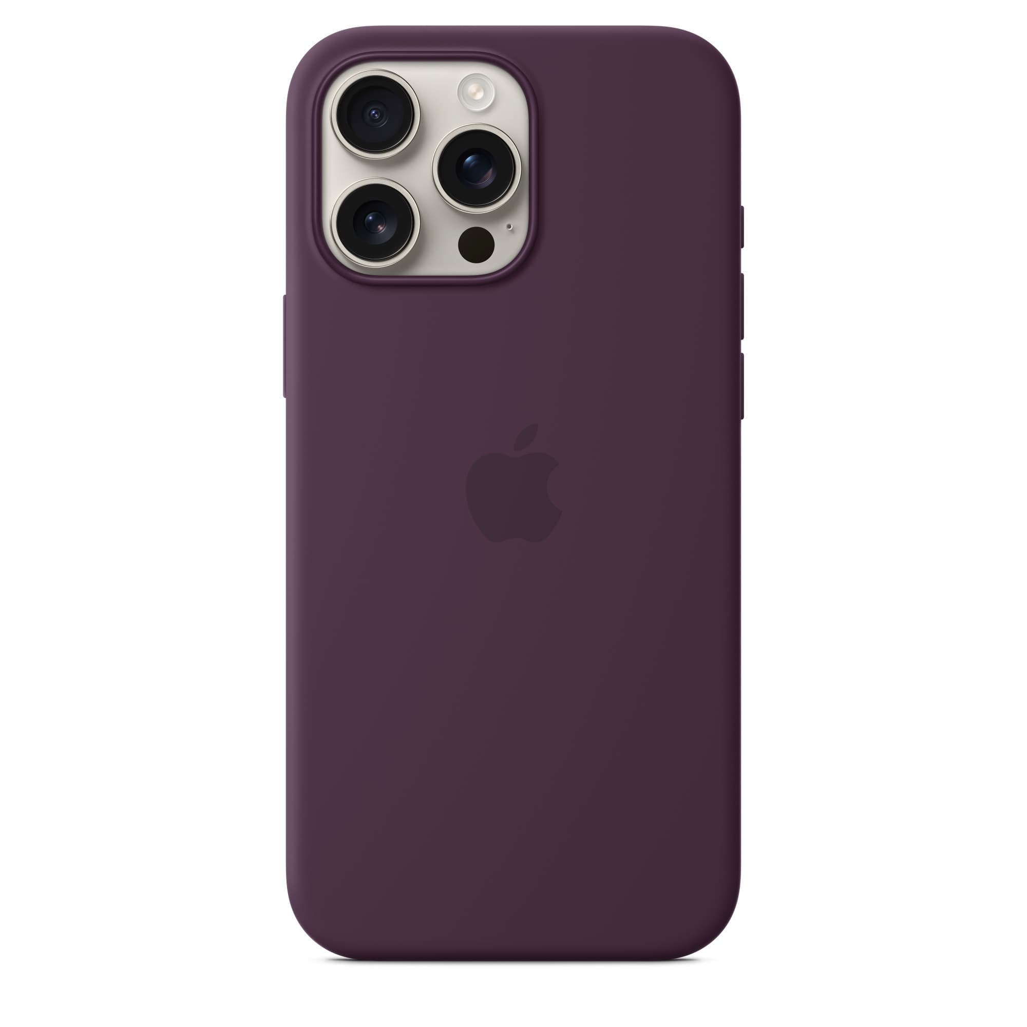 Apple iPhone 16 Pro Max Silikon Case mit MagSafe ? Pflaume | myyw3zm/a | Cover - Apple