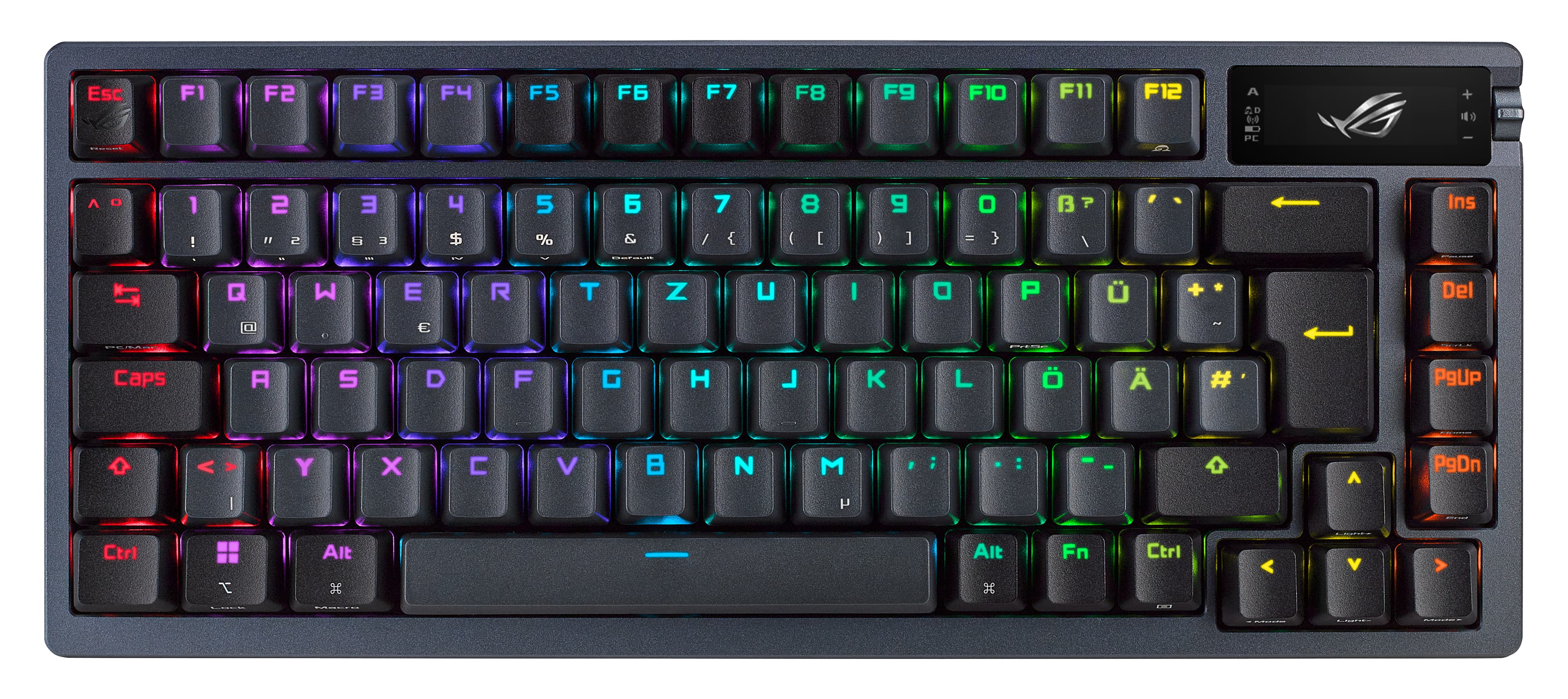 ASUS ROG Azoth | 90mp0316-bkda01 | Tastatur - 75 % Mini-Tastatur