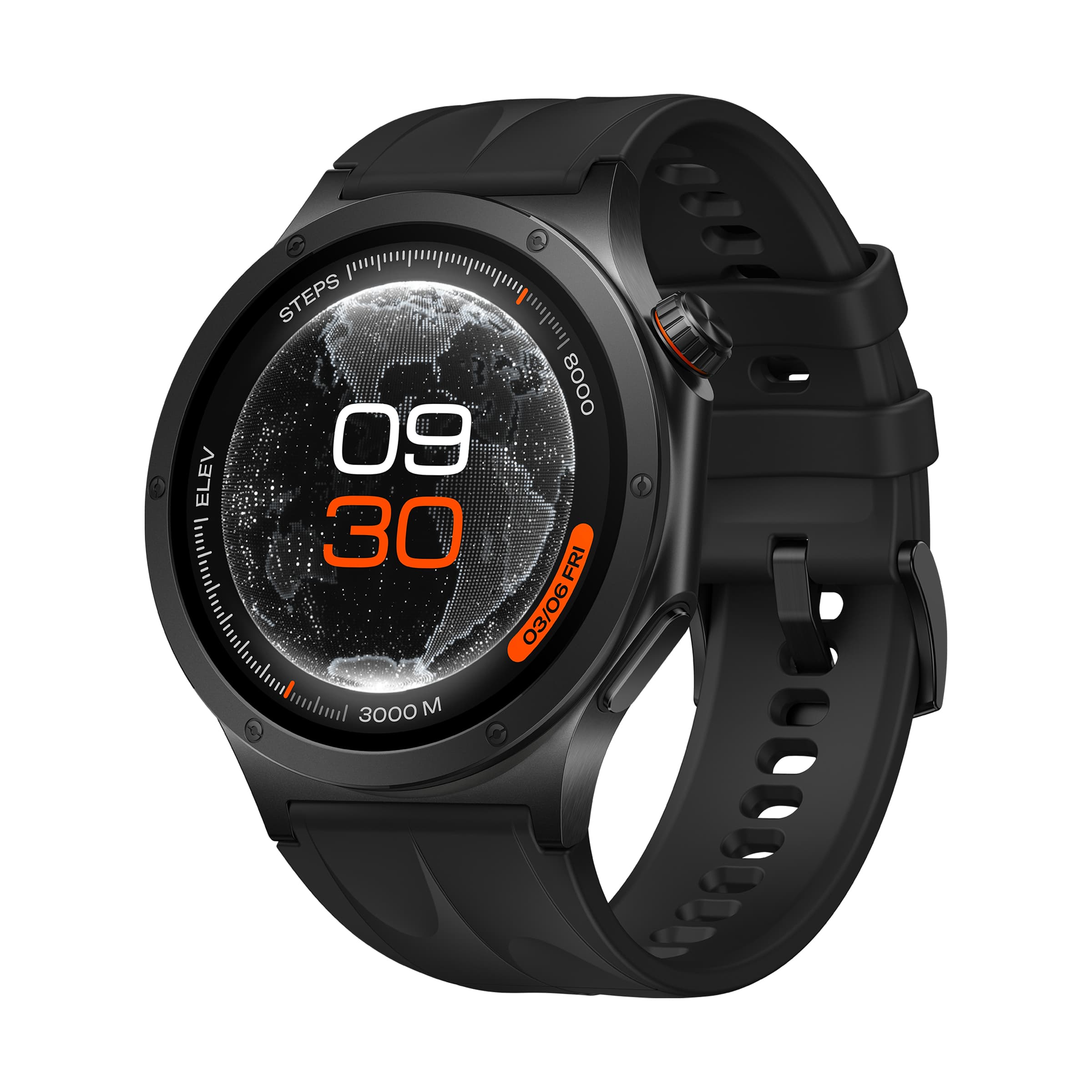 OPPO Watch X3 Bluetooth GPS NFC 47mm Schwarz Titan Wasserfest 5ATM IP69 SpO2