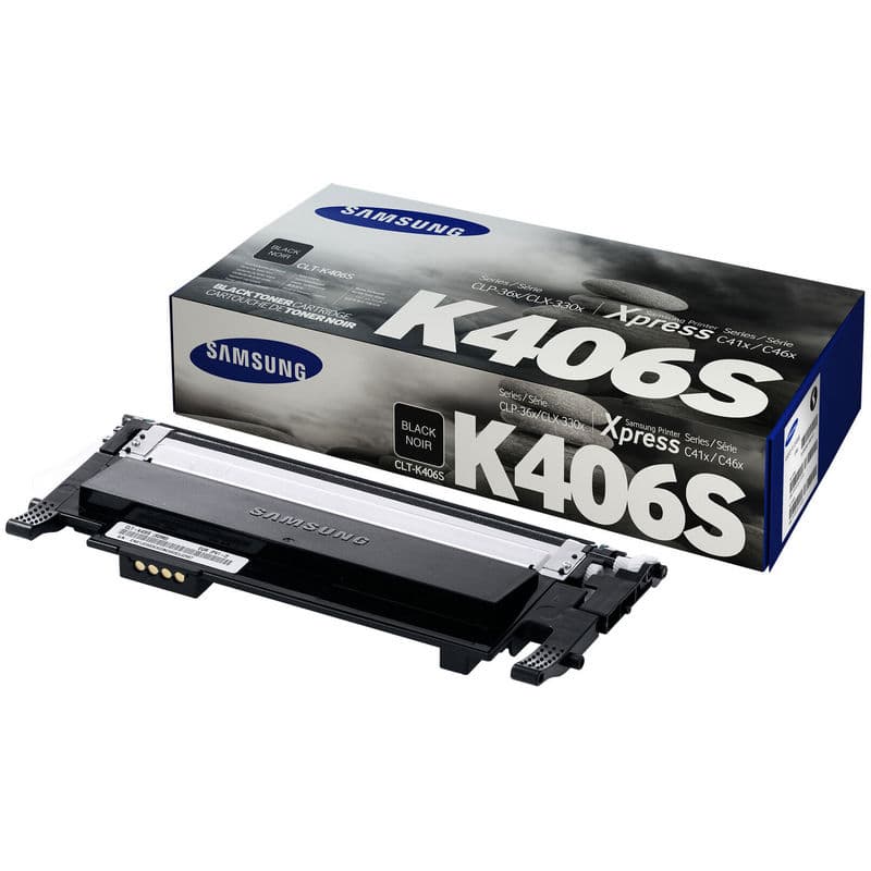Samsung CLT-K406S Black Original Toner Cartridge Tonerkartusche 1 Stück(e) (SU118A-)