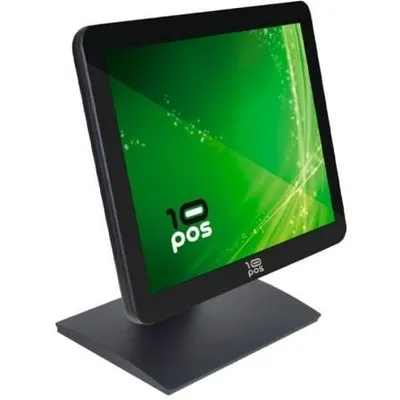 Touch-Monitor 17″ 4:3 10POS TS-17HV Flach Kapazitiv 10 Punkte HDMI VGA USB Schwarz VESA
