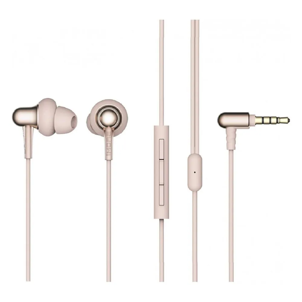 1More Stylish In-ear Handsfree με Βύσμα 3.5mm Χρυσό