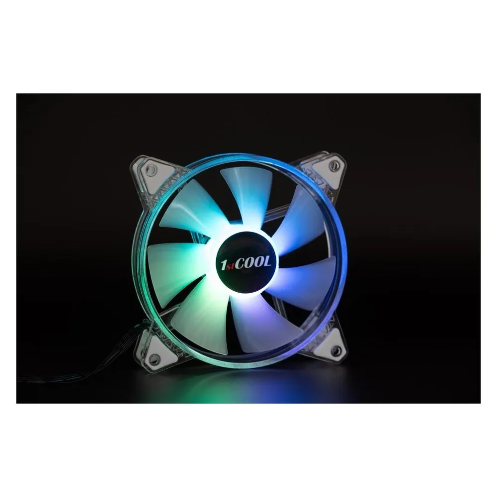 1st Cool AURA EVO Lüfter, 120 mm, ARGB