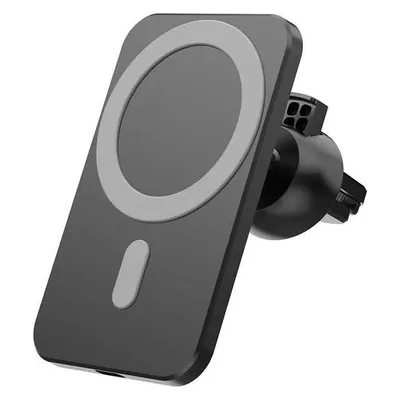 1st Cool kabelloses QI-Ladegerät 15 W, magnetisch, für Auto, MagSafe-kompatibel, schwarz
