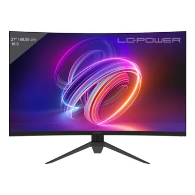 Monitor 2-POWER LC-M27FC-V1 27" FullHD 180Hz VA Curved FreeSync Premium 1ms