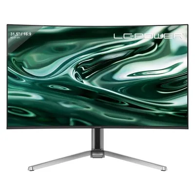 Monitor 2-POWER LC-M32UCO 31,5" UltraHD 4K 165Hz QD-OLED Curved HDR10 0,03ms Höhenverstellbar
