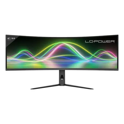 Monitor 2-POWER LC-M49QCK 49" Dual QHD 120Hz VA Curved HDR10 Multitasking Höhenverstellbar