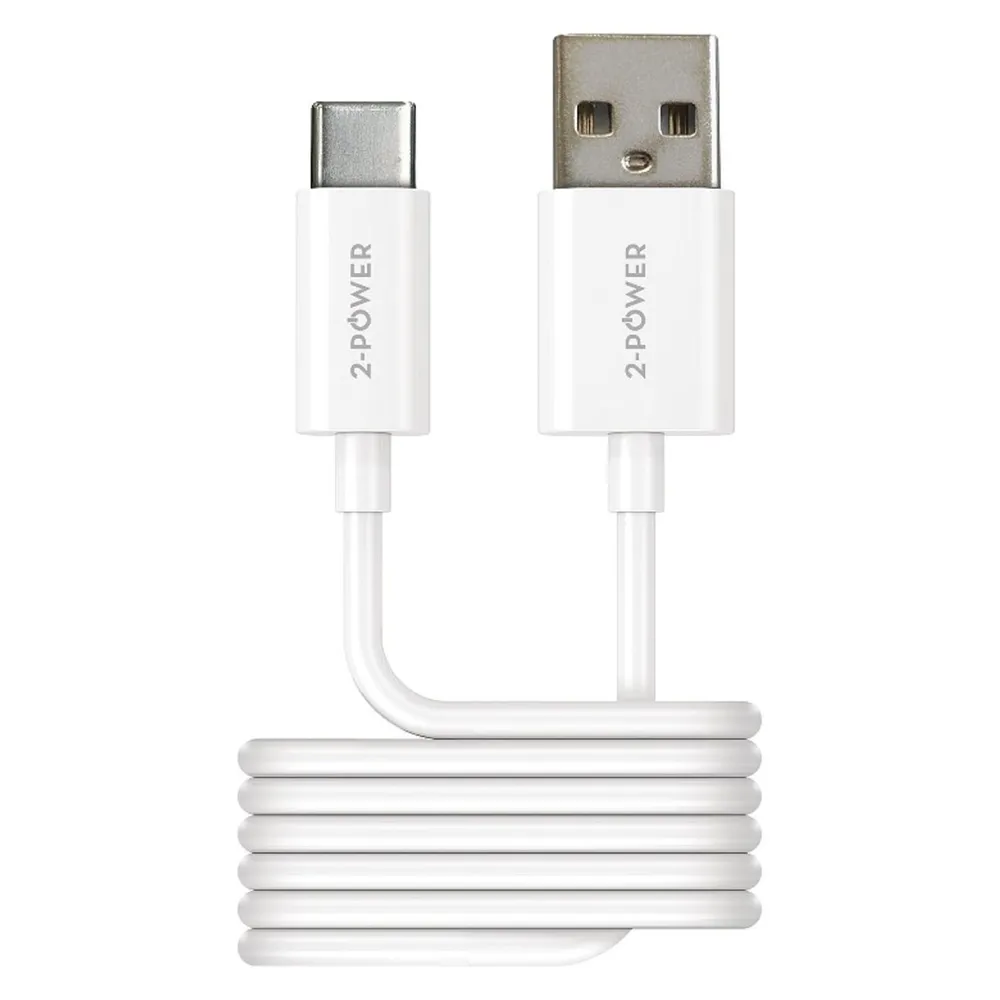 2-Power 1M USB-A to USB-C USB Cable