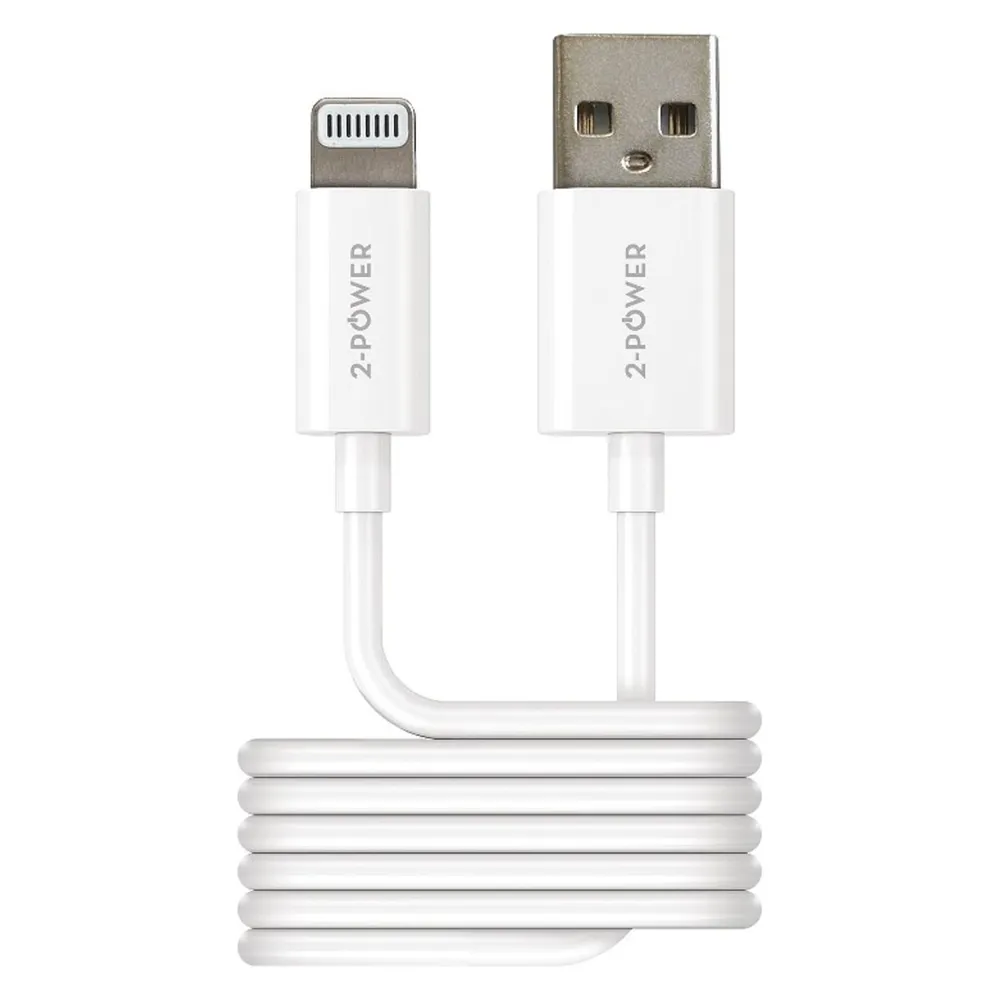 2-Power 1M USB-A to Lightning USB Cable