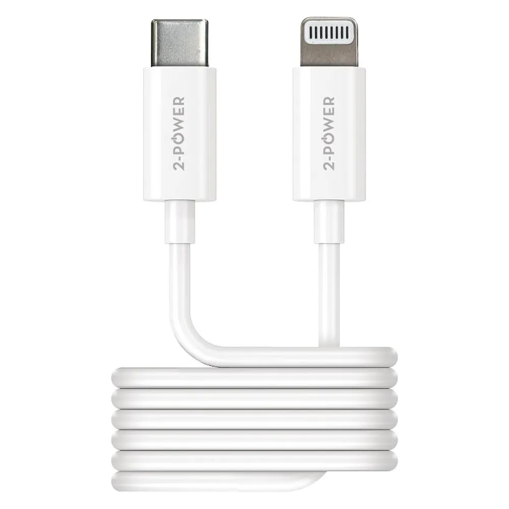 2-Power 1M USB-C to Lightning USB Cable