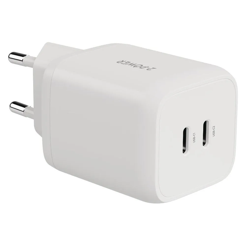 2-Power Wall Charger PD 65W GaN 2 x USB-C