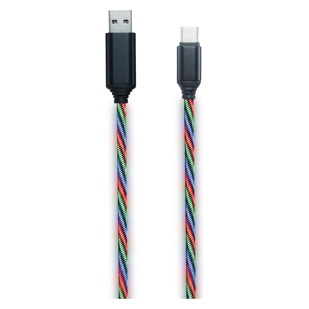 2GO 797146 USB Kabel USB B USB C Mehrfarbig