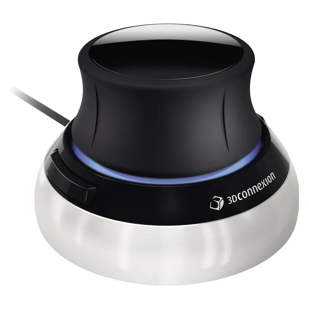 3D-Maus 3Dconnexion SpaceMouse Compact USB Schwarz Grau 2 Programmierbare Tasten