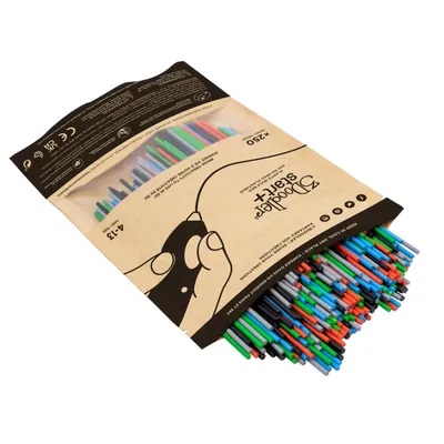 Filament kompostierbarer Kunststoff 3Doodler Primary Pow 2,5 mm 250 Stück