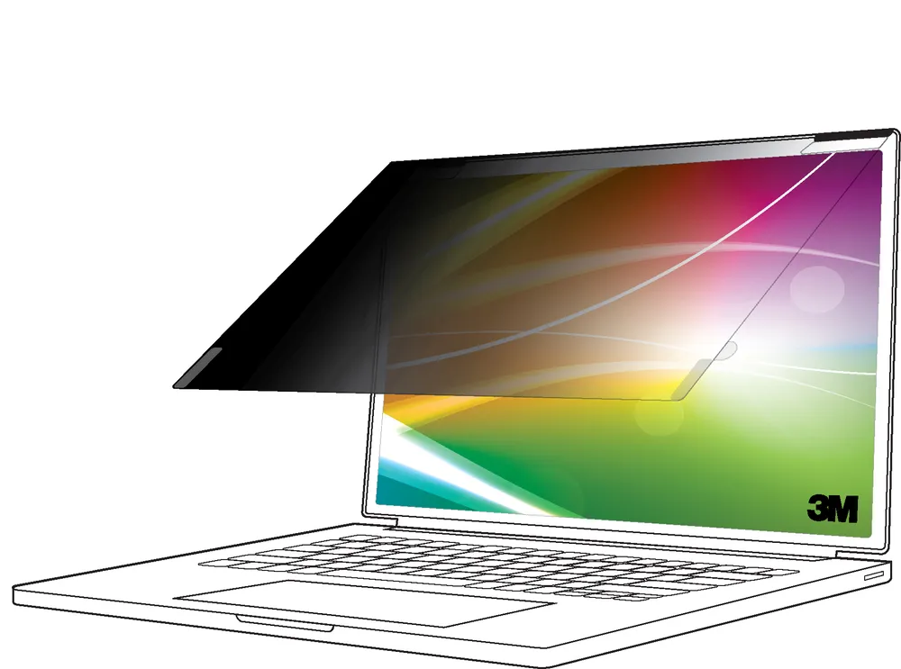 3M Blickschutzfilter für Notebook | 7100287811 | heller Bildschirm - 16:10