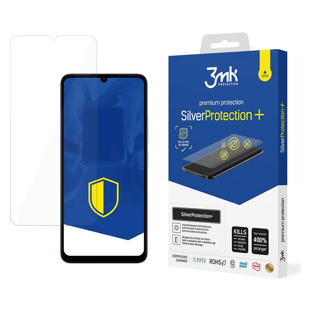 3MK SilverProtect+ Poco C65 Folia Antymikrobowa montowana na mokro