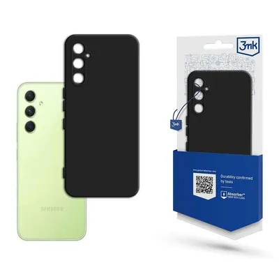 Funda para móvil 3MK Matt Case Silikon Matt Schwarz für Galaxy A34 5G