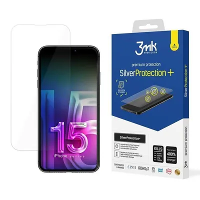 Bildschirmschutz 3MK SilverProtection+ für iPhone 15