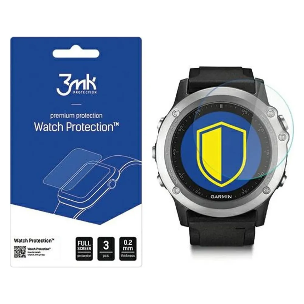 3MK FlexibleGlass Watch Garmin Fenix 3 Szkło hybrydowe