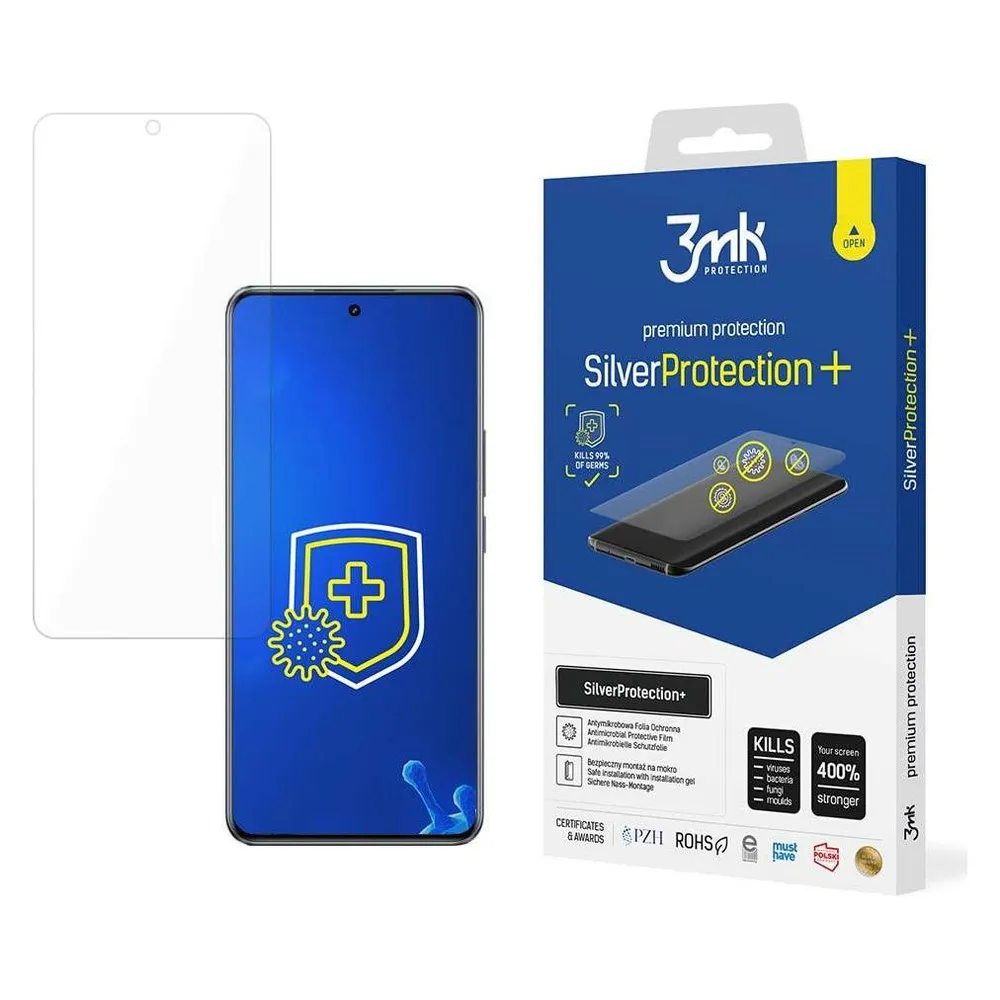 3MK SilverProtect+ Realme GT5 Folia Antymikrobowa montowana na mokro