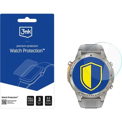 3MK HybridGlass Displayschutz 0,2mm Transparent Smartwatch Schockresistent