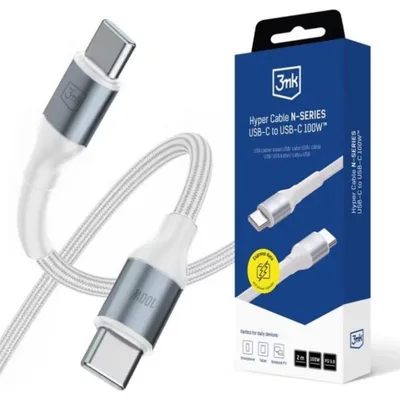 Kabel USB-C zu USB-C 3MK Hyper N-SERIES 2m 100W