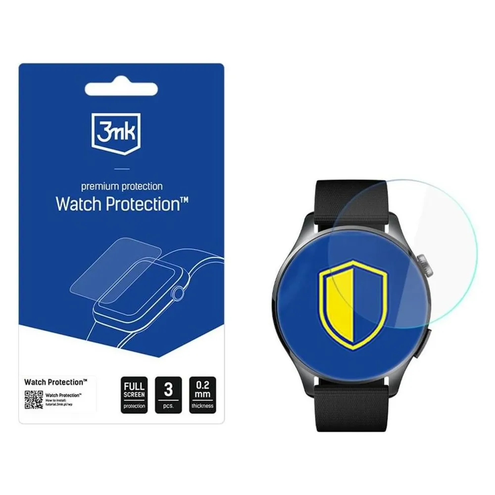 Schutzfolie ARC Xiaomi Watch 5 47mm Pack 3