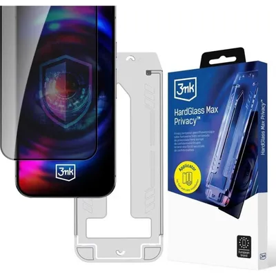 Privatsphäre-Glas 3MK HardGlass Max für iPhone 16 Pro / 17