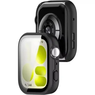 Hülle Tech-Protect Defense für Huawei Watch Fit 5 Schwarz