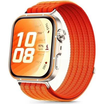 Armband 4Kom Huawei Watch Fit 3 Nylon Orange