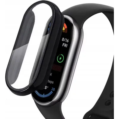 Schutzhulle mit integriertem Glas Tech-Protect Defense Case Xiaomi Smart Band 10