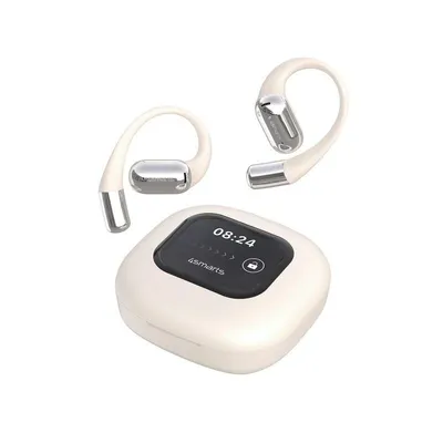Auriculares 4SMARTS SkyBuds AI inalámbricos Bluetooth para llamadas y música beige