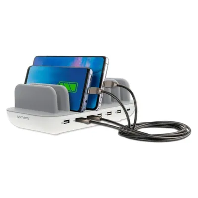 Ladegerät USB 4Smarts 462310 60W Grau für Smartphone und Tablet