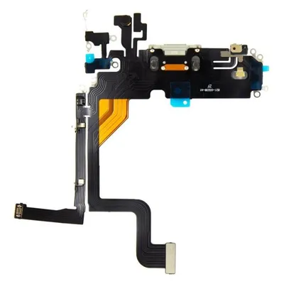 - iPhone 13 Pro Flex Cable with Charging Connector Silver