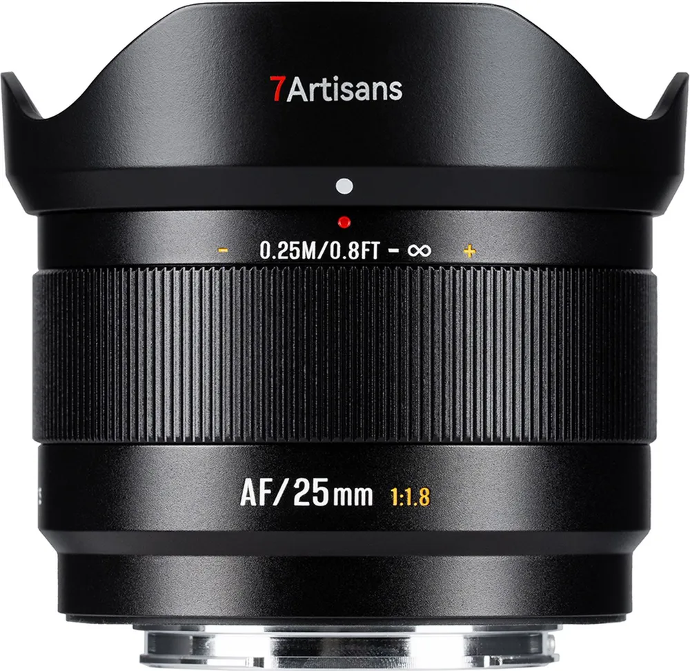7Artisans AF 25mm f1,8 LITE für Fuji X (APS-C)