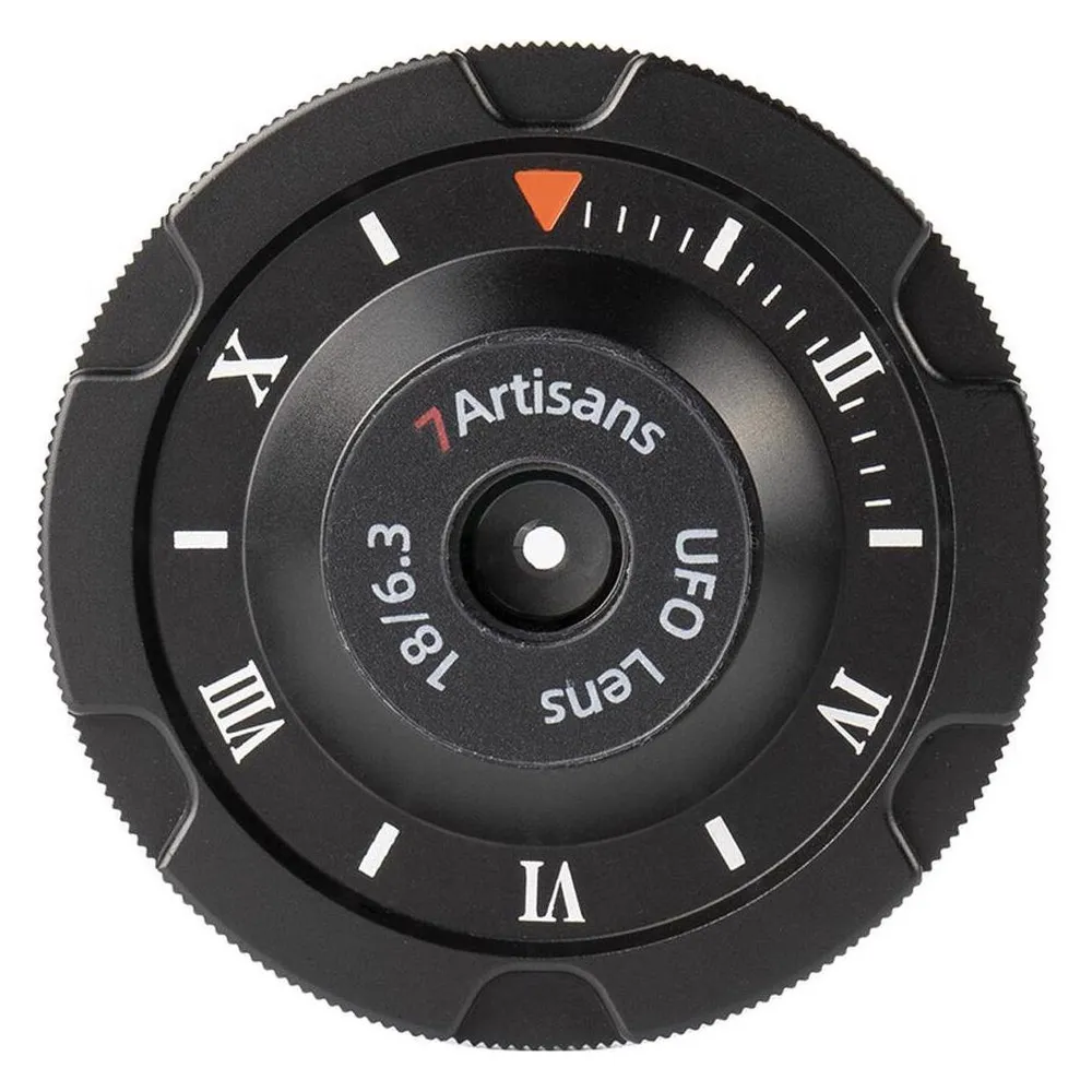 Objektiv 7Artisans 18mm F6.3 Fujifilm X Mount Metall Schwarz