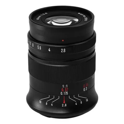 Objektiv 7Artisans 60 mm f/2.8 MKII Makro Tele Nikon Z Bajonett Schwarz