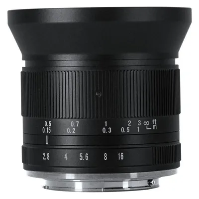 Objektiv 7Artisans A601B-II 12 mm F2.8 MKII Ultraweitwinkel Sony E Metallgehäuse