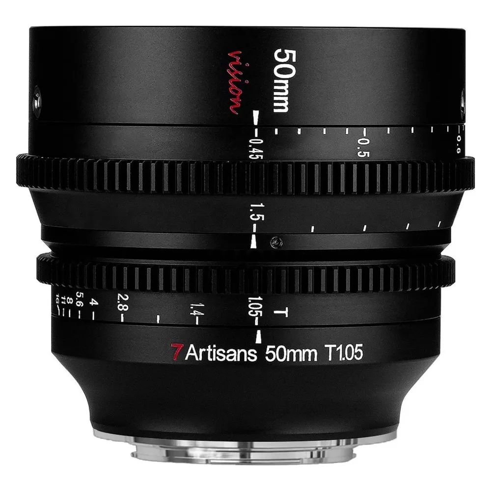 7artisans Festbrennweite 50 mm T1.05 (Fujifilm X, APS-C / DX)