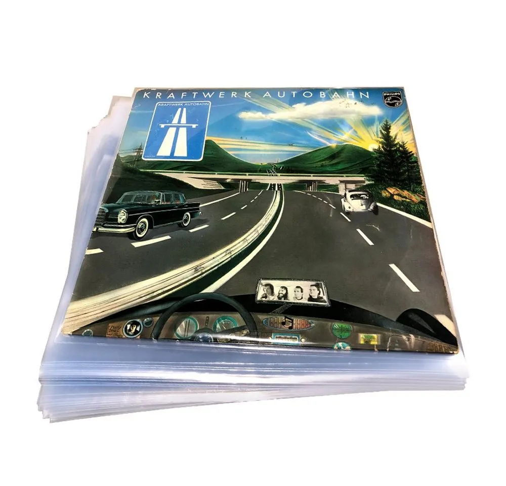 7even 12" Schallplatten LP-Schutzhüllen / Klar / Cover-Schutz-Sleeves Stark Plattenspieler