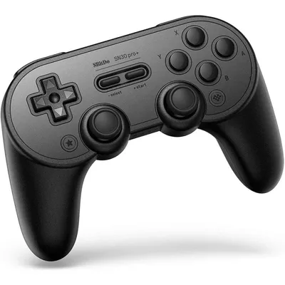 Gamepad 8Bitdo SN30 Pro+ Wireless Multiplattform Schwarz Anpassbar