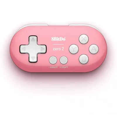 8BitDo Zero 2 Gamepad für Switch/PC/Android Pink Edition
