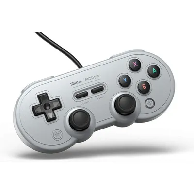 8Bitdo SN30 Pro USB Grau Gamepad Nintendo Switch, PC