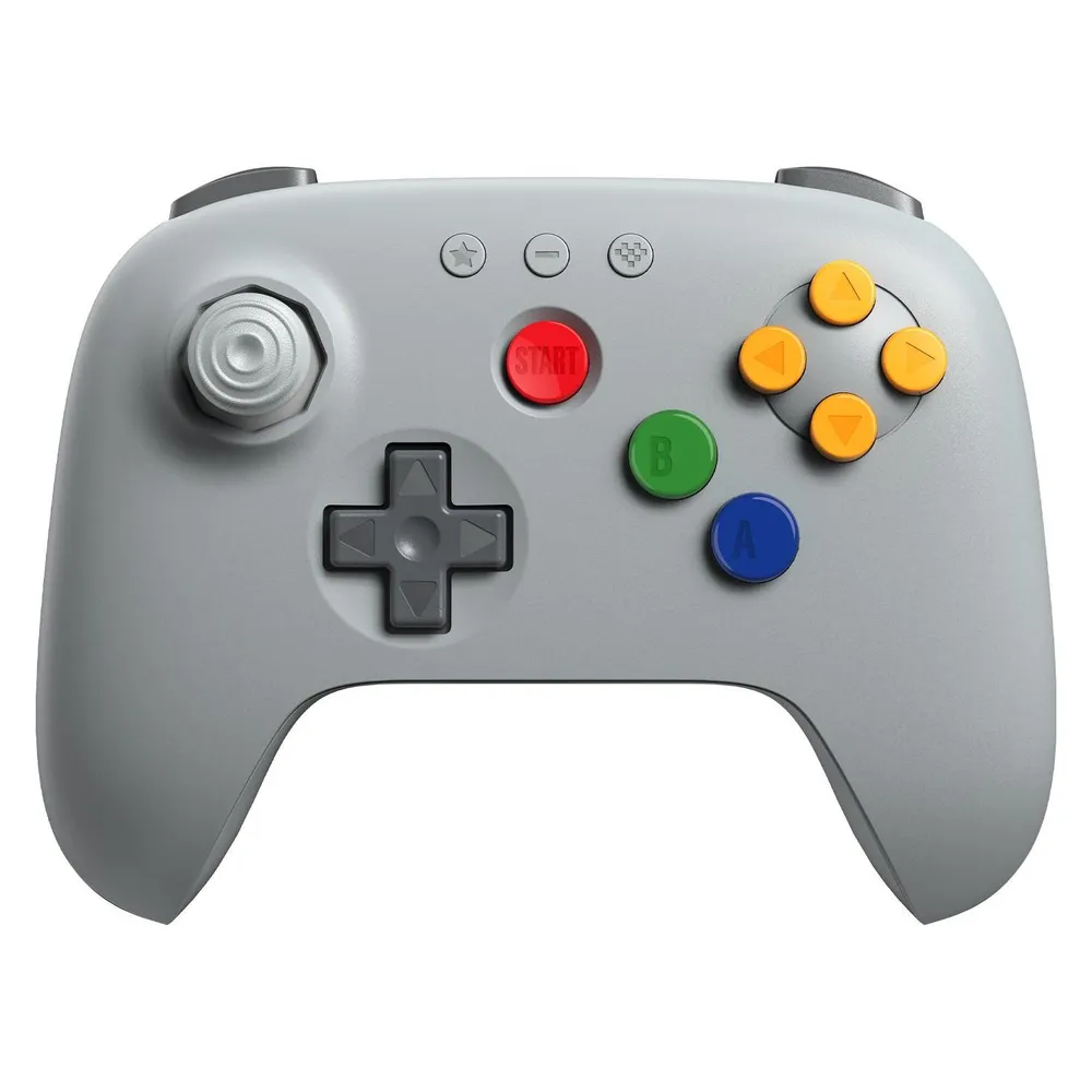 Gamepad 8BitDo 64 Bluetooth Grau Kompatibel mit Switch Analogue 3D PC Android