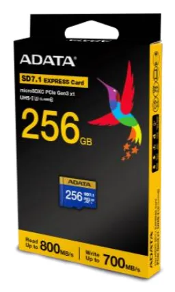 MicroSDXC-Karte A-Data UD256GEX3L1-C 256 GB UHS-II 800 MB/s U3 V30