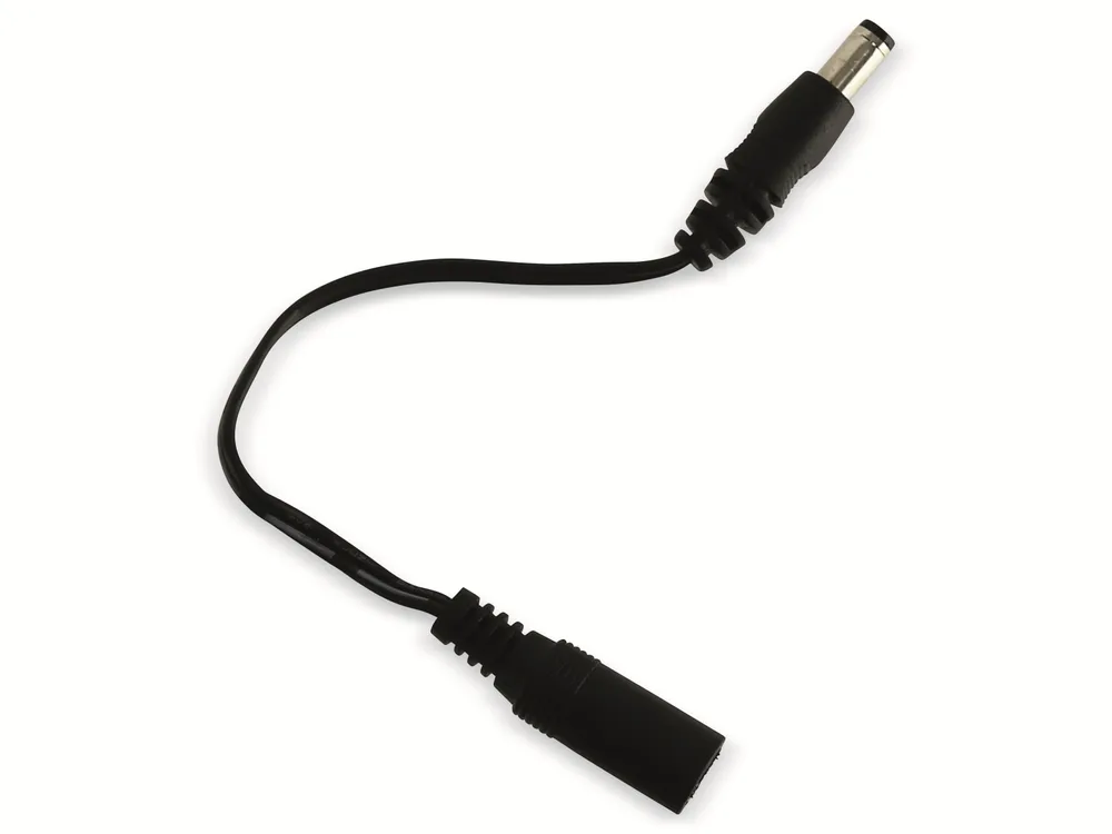 Adapterkabel, 5,5/2,1 Hohlkupplung auf 5,5/2,5 Hohlstecker