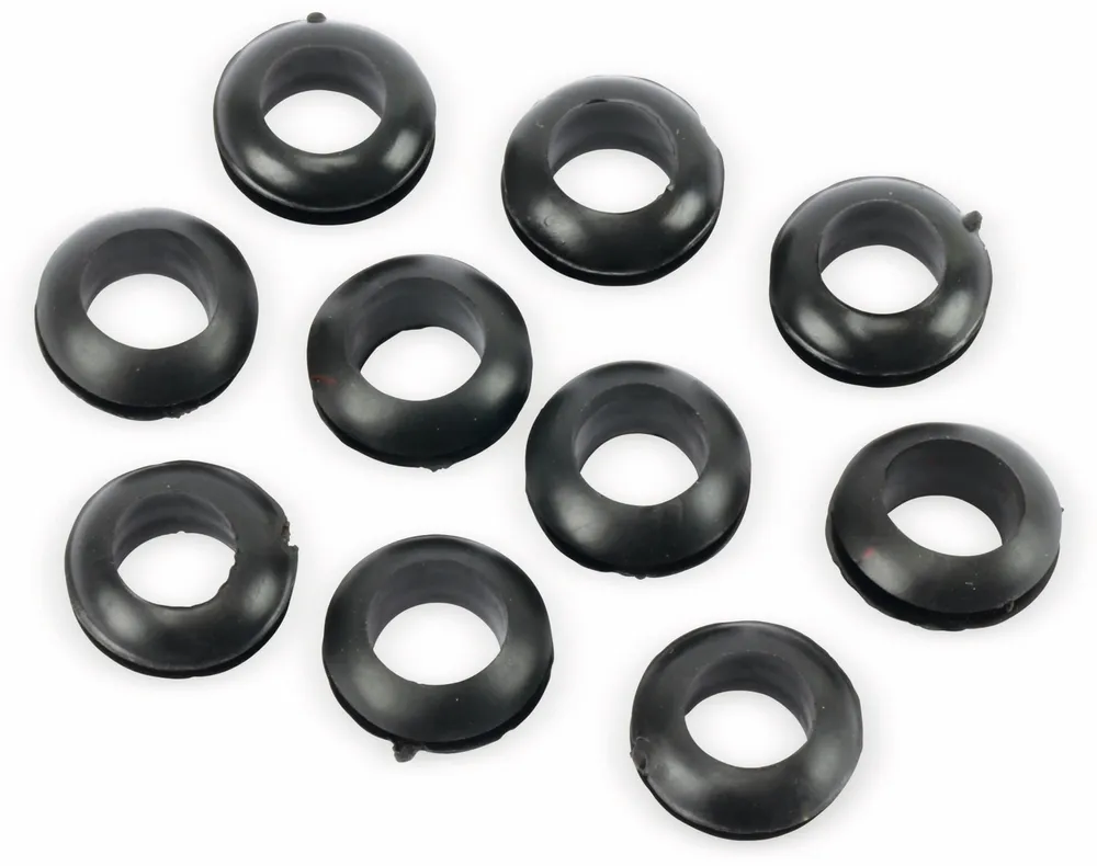 Durchführungstülle, Gummi, 10/17 mm, schwarz, 10 St.